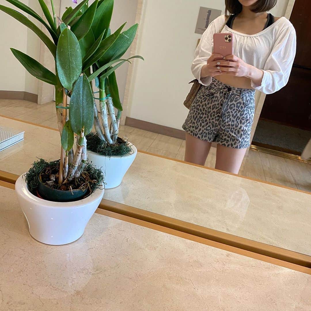 のインスタグラム：「👗💓 ㅤㅤㅤㅤㅤㅤㅤㅤㅤㅤㅤㅤㅤ ひよんの私服❤️ ●tops @urbanoutfitterseu ㅤㅤㅤㅤㅤㅤㅤㅤㅤㅤㅤㅤㅤ ●pants @topshop ㅤㅤㅤㅤㅤㅤㅤㅤㅤㅤㅤㅤㅤ ●bag @maisonvalentino  ㅤㅤㅤㅤㅤㅤㅤㅤㅤㅤㅤㅤㅤ いまの時期のハワイは普通に寒いから 真夏の格好はあまりできないよ🥺☃️ ㅤㅤㅤㅤㅤㅤㅤㅤㅤㅤㅤㅤㅤ #ootd #fashion #coordinate #hawaii #feeyong #패션 #오오티디 #데일리룩 #희영 #하와이 #ファッション #ハワイ #ひよん」