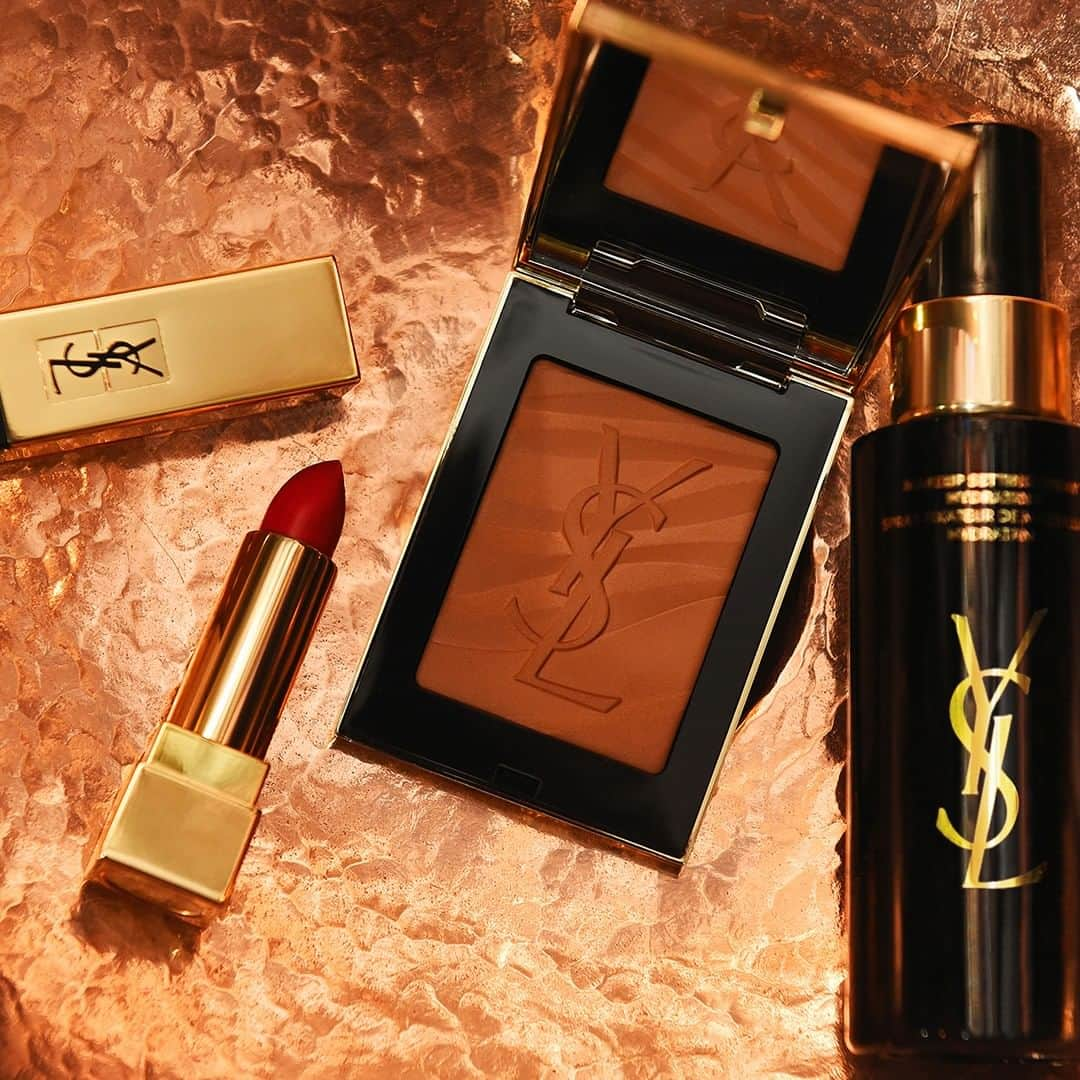 Yves Saint Laurent Beautyさんのインスタグラム写真 - (Yves Saint Laurent BeautyInstagram)「Draw inspiration from the souks of Marrakech and bronze yourself with the shades of the earth. ROUGE PUR COUTURE in N°13 LE ORANGE TOP SECRETS MAKEUP SETTING SPRAY LES SAHARIENNES BRONZING STONES #yslbeauty #marrakech #rougepurcouture #topsecrets」1月12日 2時59分 - yslbeauty