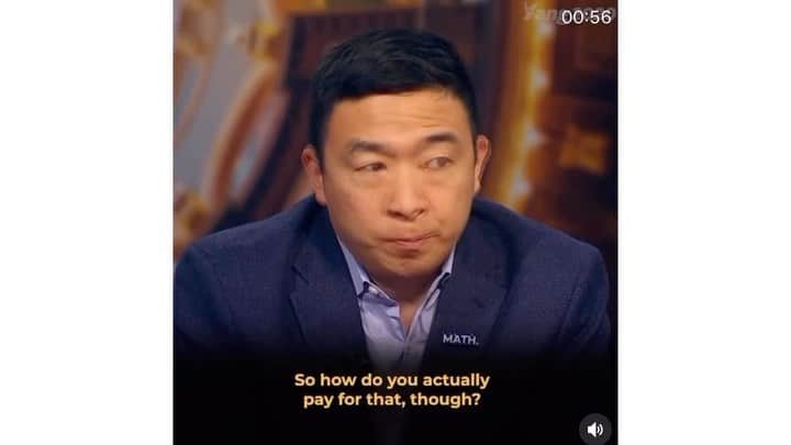 UNIFのインスタグラム：「In 2020 we have a unique opportunity to abolish gross poverty and uplift our communities with @AndrewYang2020 ‘s proposed #FreedomDividend  The world needs a radical change since robots and automation are soon to take over half the jobs. Do we want a Mad Max civilization where 95% of the people are destitute and starving? It's already happening. Homelessness is getting worse. Suicide and addiction are going up at an alarming rate. Andrew Yang proposes $1000/month to all adults to harness the benefits of technology and to blunt its worst disruptions.  Almost half of America is broke and 58% of the country is living paycheck to paycheck. 37 Million Americans go to bed hungry and around 130 million admit an inability to pay for basic needs like food, housing, healthcare. 15 MILLION CHILDREN live in poverty in the US. 6.8 million of them live in extreme poverty.  Don't let your crystal tower insulate yourself from these staggering numbers. For far too long society has normalized poverty, stifling the progress of humanity.  The freedom dividend is an investment in humanity in your own country. What could be more patriotic? What's remarkable is that this guaranteed income will move people Forward vs Regress.  Join the smartest, brightest, and best thinkers of our time and support Universal Basic Income (UBI) --> Martin Luther King Jr (he was fighting for it the day he was killed and wrote about it in his book Where Do We Go From Here: Chaos or Community), Stephen Hawking🧠urged it as necessary while technology advances, Greg Mankiw📈 (he wrote your college Economics textbook and endorses Yang's Freedom Dividend), Elon Musk🚀(endorses UBI and Yang), Dave Chappelle🐐(endorses Yang) and 11 Nobel Laureates endorse UBI. Definition of a Nobel Laureate: someone providing "the greatest benefit to mankind"  Think about what type of people we should be taking advice from... or... you can join Ariana Grande and support 20th century ideas that don’t take into account 21st century problems...which is a vote for the poor to stay poor!  The consequences of neglecting a radical investment in Humanity will be very dark, so please THINK HARDER #Yang2020 #HumanityFirst #YangGang #MATH」