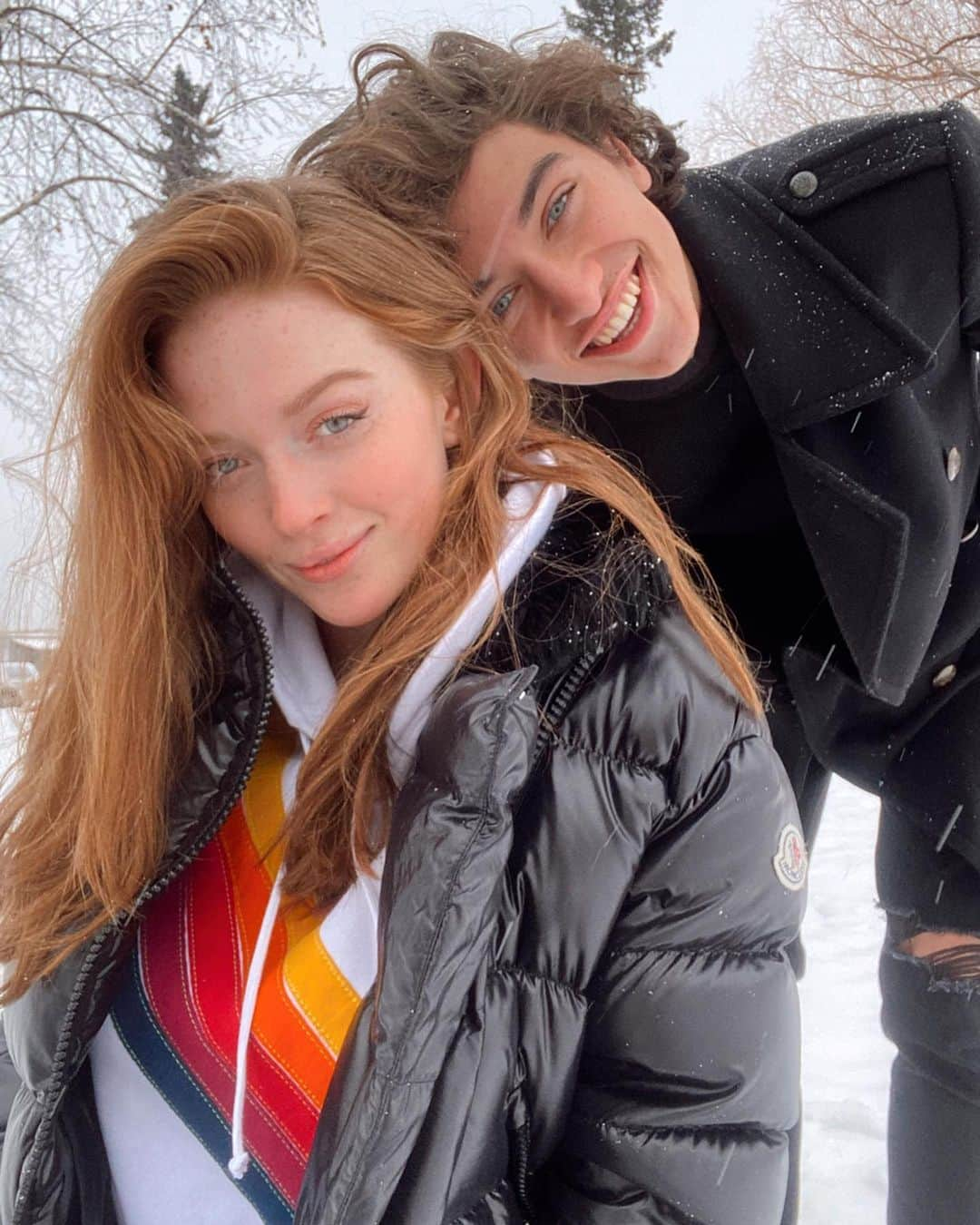 Larsen Thompsonさんのインスタグラム写真 - (Larsen ThompsonInstagram)「In a winter wonderland with my best friend❄️」1月12日 4時44分 - larsenthompson