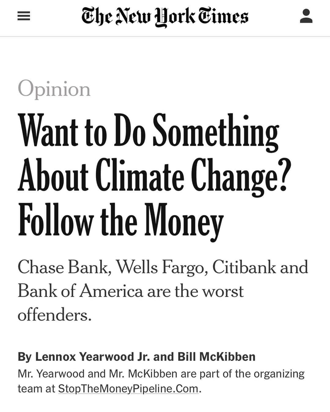 キャメロン・ラッセルのインスタグラム：「Want to do something about climate change? A relatively easy action you can take is breaking up with your bank if they fund fossil fuel! (And join a climate conscious bank like @amalgamated_bank or others like those listed here: https://www.nerdwallet.com/blog/banking/socially-responsible-banks/) Also, sign up at https://www.stopthemoneypipeline.com/ to join the movement. LINK IN BIO ...and if you do please share your story with me so I can share it too !!!」
