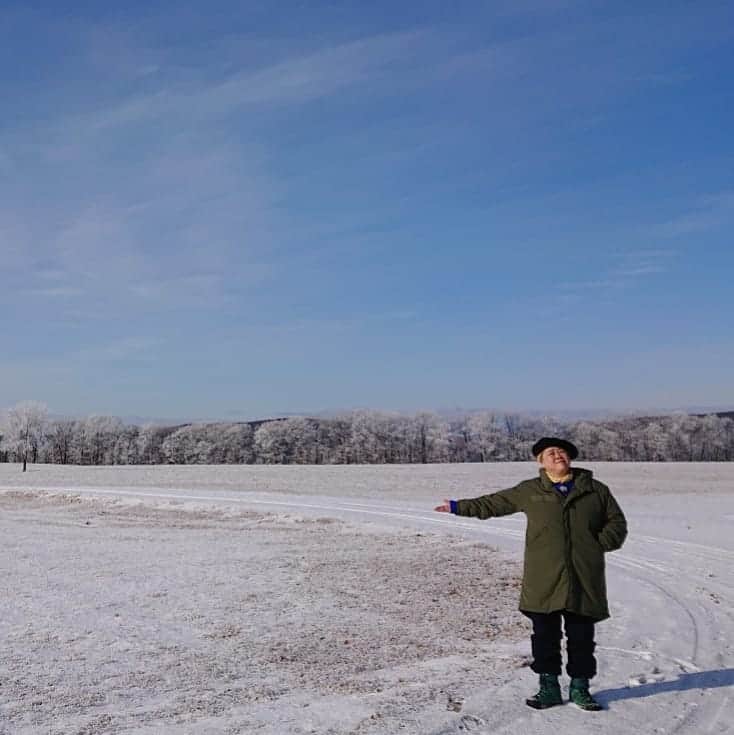 ホルスタイン・モリ夫さんのインスタグラム写真 - (ホルスタイン・モリ夫Instagram)「北海道某所の朝。これを樹氷と言うらしい。 #北海道某所  #樹氷 #極寒」1月12日 9時35分 - morry_aroi