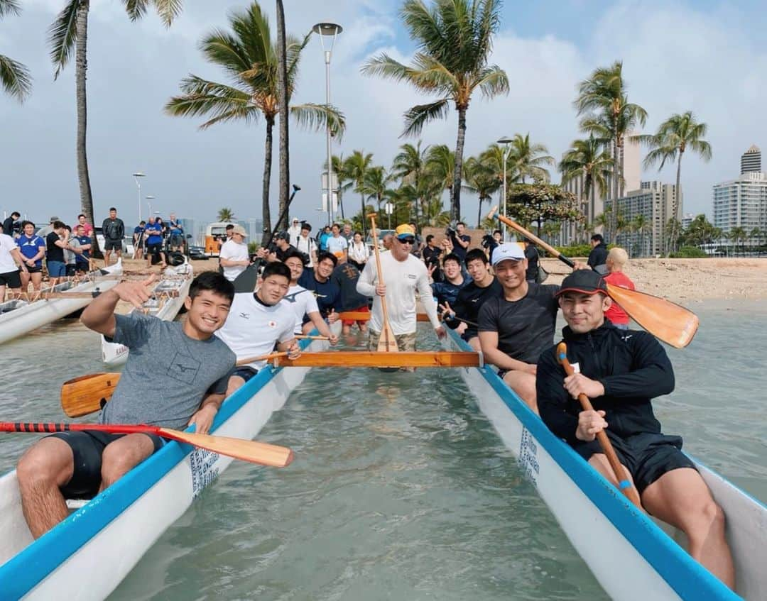 丸山城志郎さんのインスタグラム写真 - (丸山城志郎Instagram)「🛶カヌートレーニング とても充実した合宿でした。ありがとうございました。 . #canoe#カヌー#トレーニング#柔道#judo#ハワイ合宿#hawaii」1月12日 19時15分 - joshiromaruyama