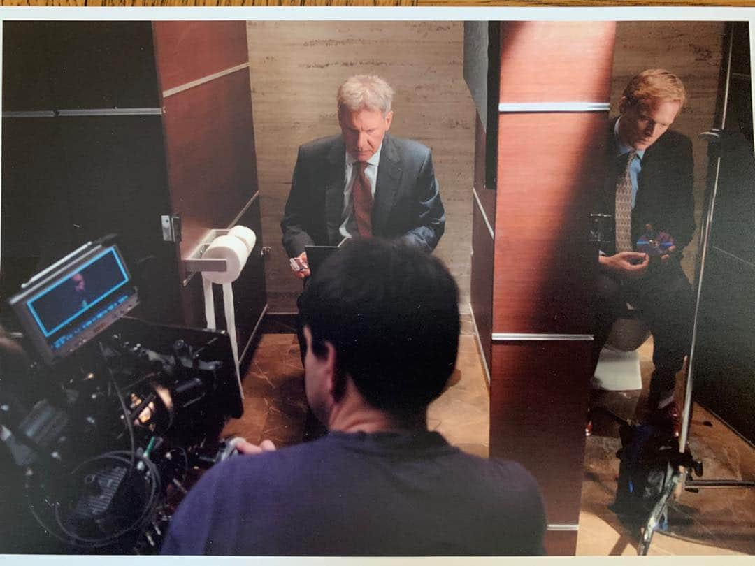 ポール・ベタニーさんのインスタグラム写真 - (ポール・ベタニーInstagram)「Another blast from the past. Now I can't remember shooting a scene with Harrison Ford on the toilet but apparently... I did.」1月12日 13時01分 - paulbettany