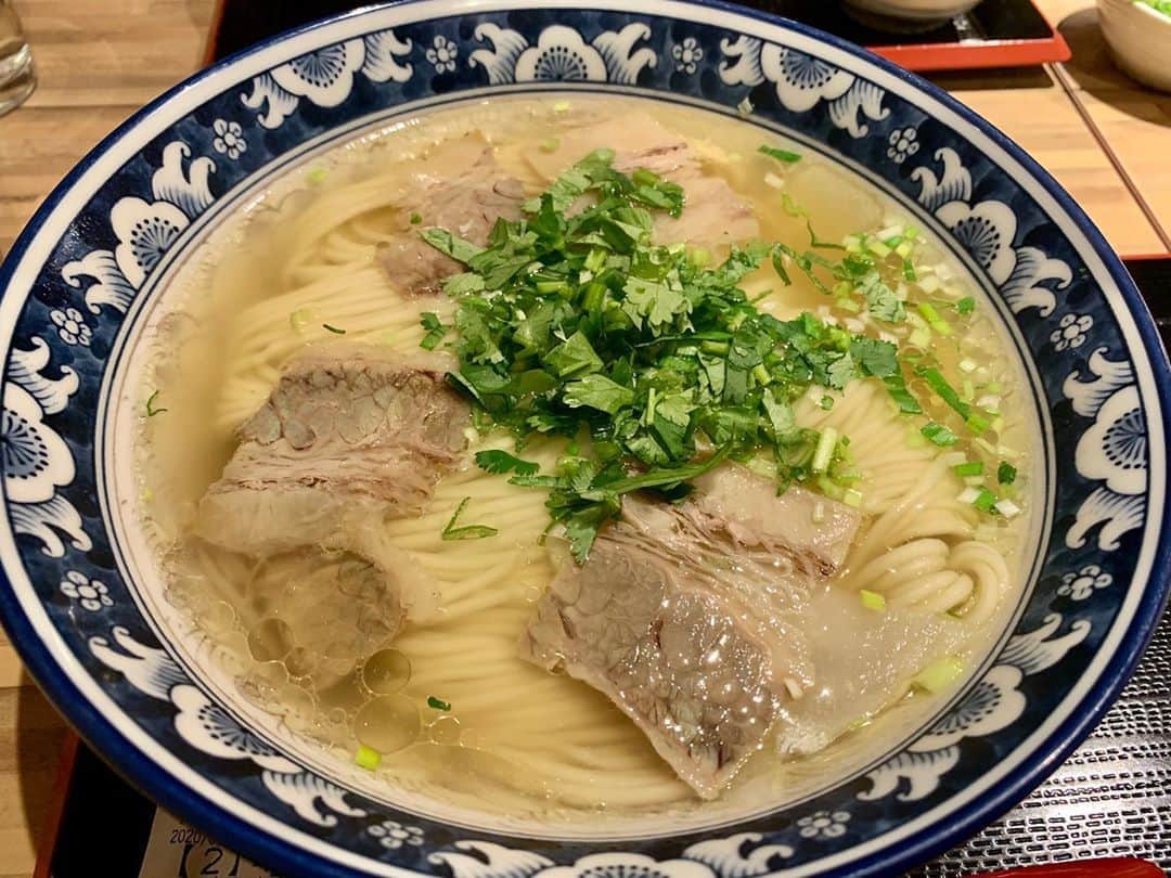 武内裕之のインスタグラム：「I recommend this Lanzhou ramen  It’s very nice 👍  #ramen #lanzhou #tokyo #roppongi #lanzhouramen」