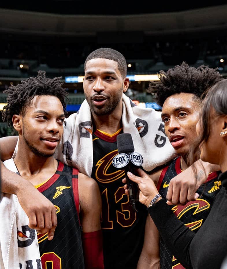 トリスタン・トンプソンのインスタグラム：「These two killa’s made some huge plays tonight. Proud of Young Bull and DG. Keep going fellas 💪🏾💪🏾」