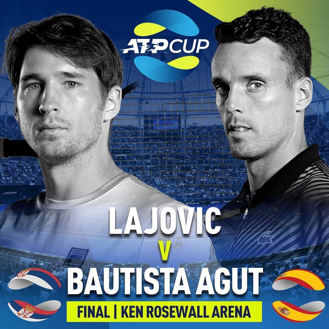 ATP World Tourさんのインスタグラム写真 - (ATP World TourInstagram)「In their 3 encounters, @dutzee has never defeated @robertobautistaagut 👀 #ATPCup」1月12日 15時17分 - atptour