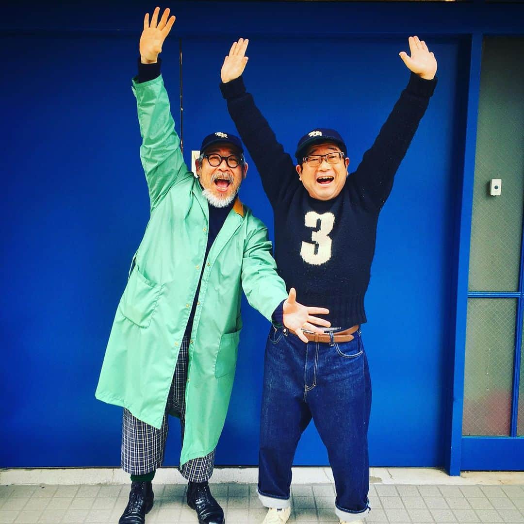 山口隆のインスタグラム：「年始のご挨拶に、浅草の名店、ご存知the three robbersへ。 つかもとさんは得難い友🤝 今年もよろしくお願いいたします🤲 　#thethreerobbers」