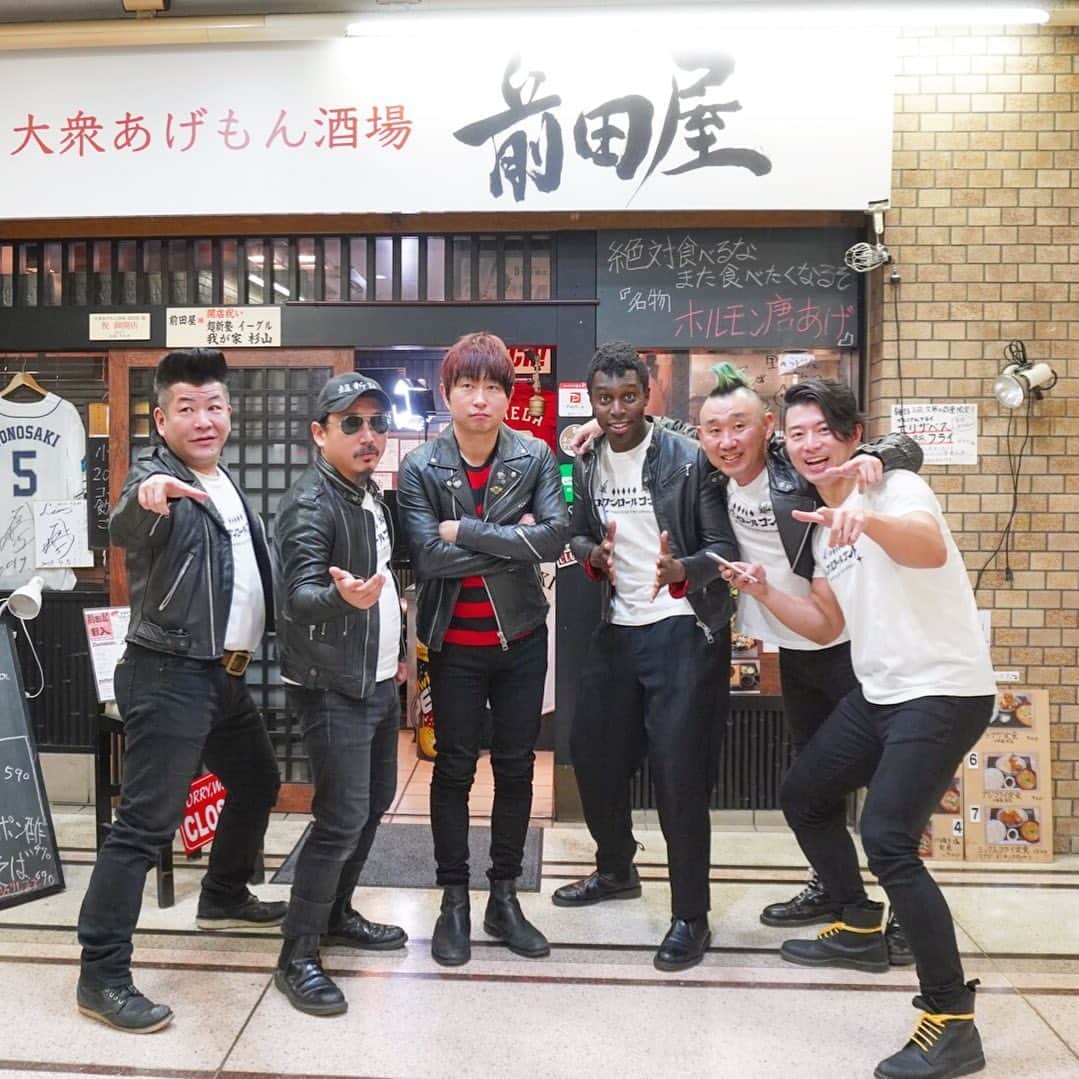 コアラ小嵐のインスタグラム：「大崎の前田屋さんで超新塾ちゃんねる新年会でした！ホルモン唐揚げが美味いらしい…食いたかった。チャンネル登録そこんとこよろしく！  #超新塾　#YouTube」