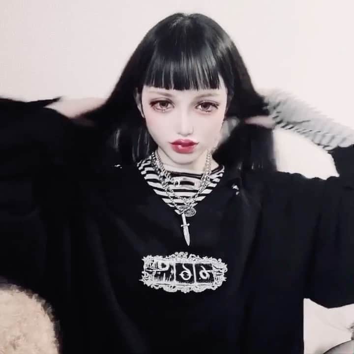 chiiiiiのインスタグラム：「💭たまには動画と思ったけど することなかった」