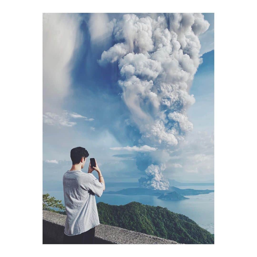 長田翔恩さんのインスタグラム写真 - (長田翔恩Instagram)「woah... #taalvolcano」1月12日 18時45分 - seanosada