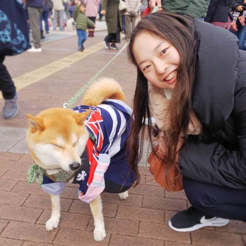 大庭雅さんのインスタグラム写真 - (大庭雅Instagram)「🐶🚒🐾 ・ #瀬戸市 #出初式 #わんわん消防隊 #火の用心」1月12日 22時30分 - miyabi_oba