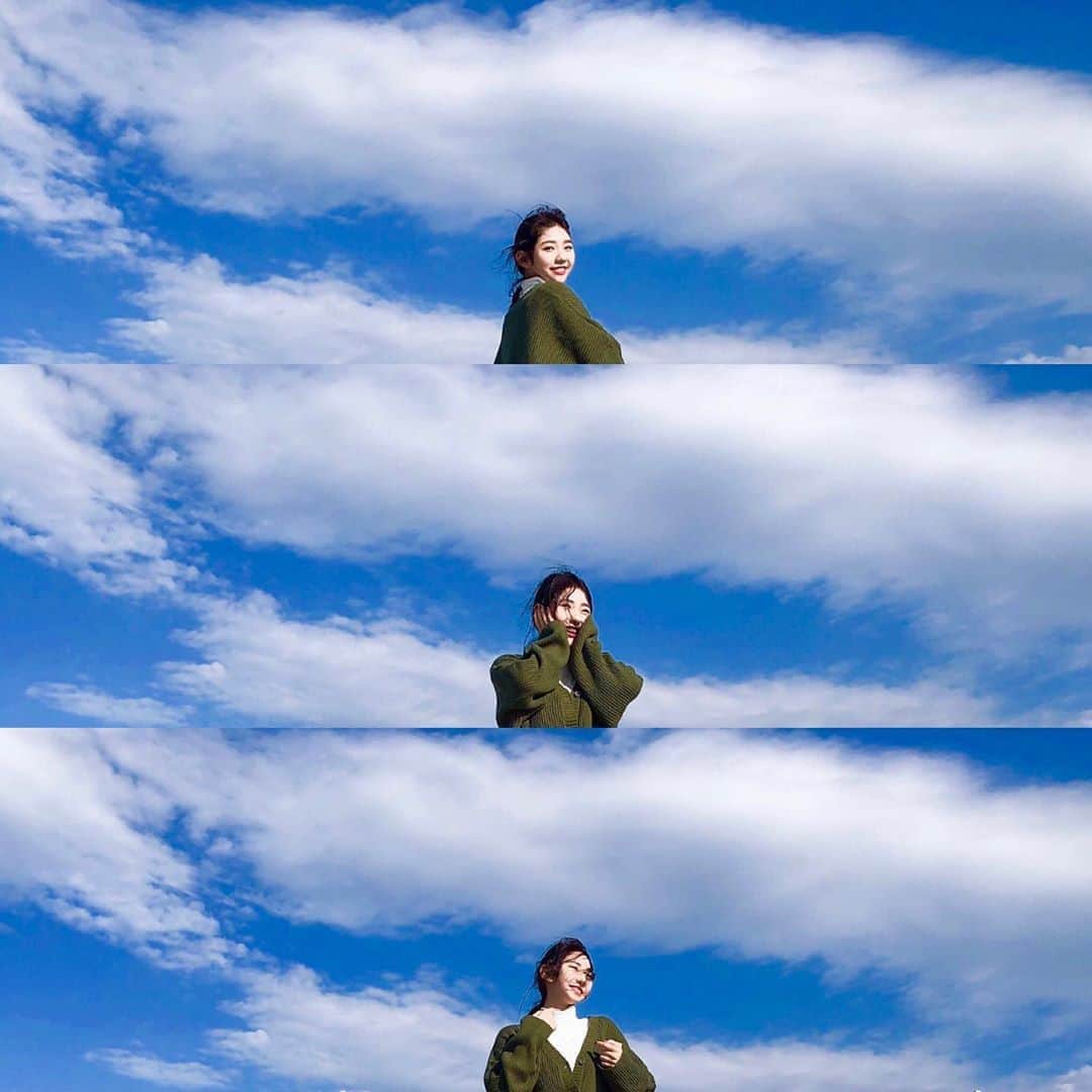 チェ・ダビンさんのインスタグラム写真 - (チェ・ダビンInstagram)「구름이 너무 예쁜 하루☁️」1月12日 22時50分 - dabin_choi_119