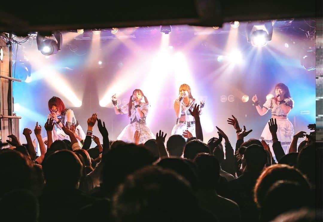 LADYBABYのインスタグラム：「#LADYBABY LIVE Photo  20.1.6（月） @@渋谷CYCLONE KEEP ON ROLLIN' #44  #金子理江 #池田菜々 #唐沢風花 #有馬えみり」