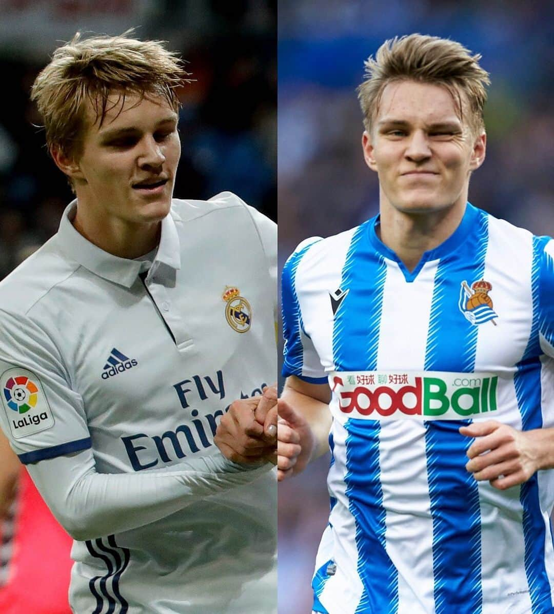 LFPさんのインスタグラム写真 - (LFPInstagram)「Different age, same class! 👌🏻💫 • ¡Distinta edad, misma clase! 👌🏻💫 • #Odegaard #RealMadrid #RealSociedad #Odegaard #LaLigaSantander #LaLiga」1月13日 0時01分 - laliga