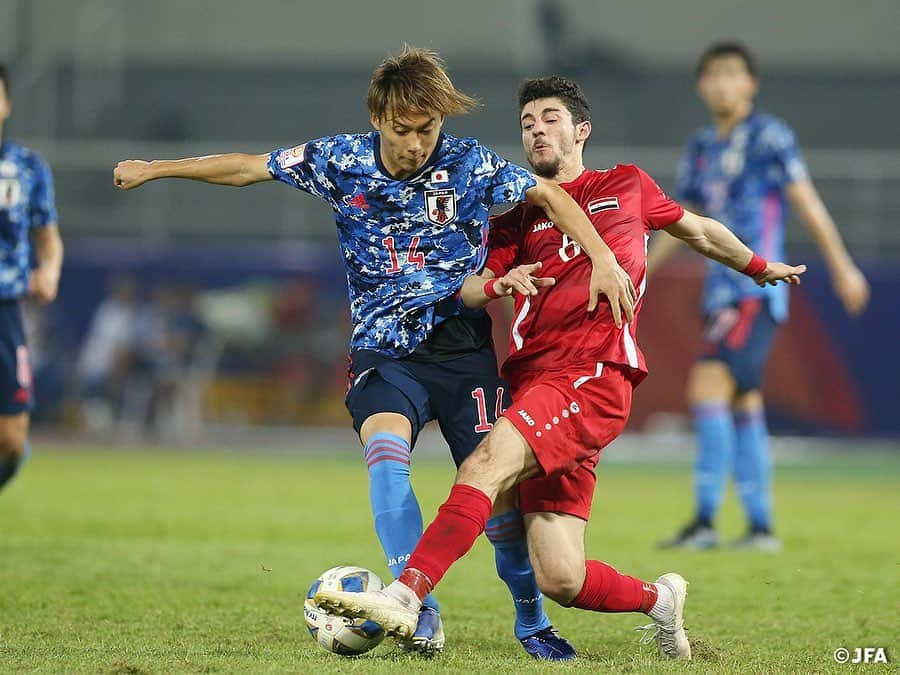 日本サッカー協会さんのインスタグラム写真 - (日本サッカー協会Instagram)「📸Match photos①｜U-23日本代表、シリアに敗れグループステージ敗退 ・ 🏆AFC U-23選手権タイ2020 グループステージ第2戦 U-23日本代表 1-2 U-23シリア代表 ⚽30分 #相馬勇紀 ・ ――― 🏆AFC U-23選手権タイ2020（1/8～26） 1/9 1-2 U-23サウジアラビア🇸🇦 1/12 1-2 🆚U-23シリア🇸🇾 1/15 22:15 🆚U-23カタール🇶🇦 📺テレビ朝日系列/NHK BS1 👉大会情報はJFA.jpへ #daihyo #U23日本代表 #AFCU23 ―――」1月13日 14時27分 - japanfootballassociation