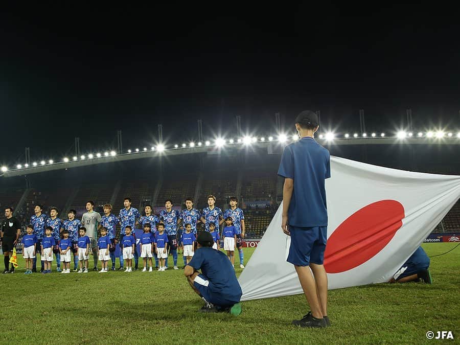 のインスタグラム：「📸Match photos①｜U-23日本代表、シリアに敗れグループステージ敗退 ・ 🏆AFC U-23選手権タイ2020 グループステージ第2戦 U-23日本代表 1-2 U-23シリア代表 ⚽30分 #相馬勇紀 ・ ――― 🏆AFC U-23選手権タイ2020（1/8～26） 1/9 1-2 U-23サウジアラビア🇸🇦 1/12 1-2 🆚U-23シリア🇸🇾 1/15 22:15 🆚U-23カタール🇶🇦 📺テレビ朝日系列/NHK BS1 👉大会情報はJFA.jpへ #daihyo #U23日本代表 #AFCU23 ―――」