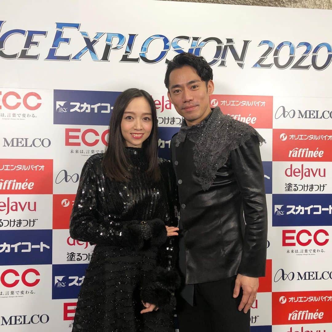 宮本笑里さんのインスタグラム写真 - (宮本笑里Instagram)「吸い込まれてしまいそうになる、圧倒的存在感。 物凄い気迫と魂を感じた #高橋大輔 様。 The Phoenix演奏させて頂き光栄でした！#IE2020 #氷爆　#宮本笑里　#violin」1月13日 10時26分 - emirimiyamoto
