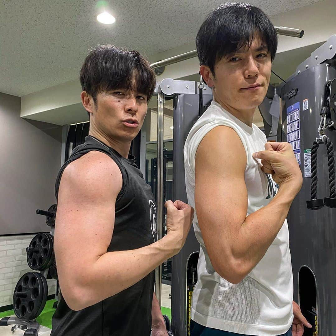 藤森慎吾さんのインスタグラム写真 - (藤森慎吾Instagram)「正月はゆるみましたので。青源とジム。 旅とグルメと筋肉の火曜サプライズのために鍛えます。」1月13日 10時34分 - fujimori_shingo0317