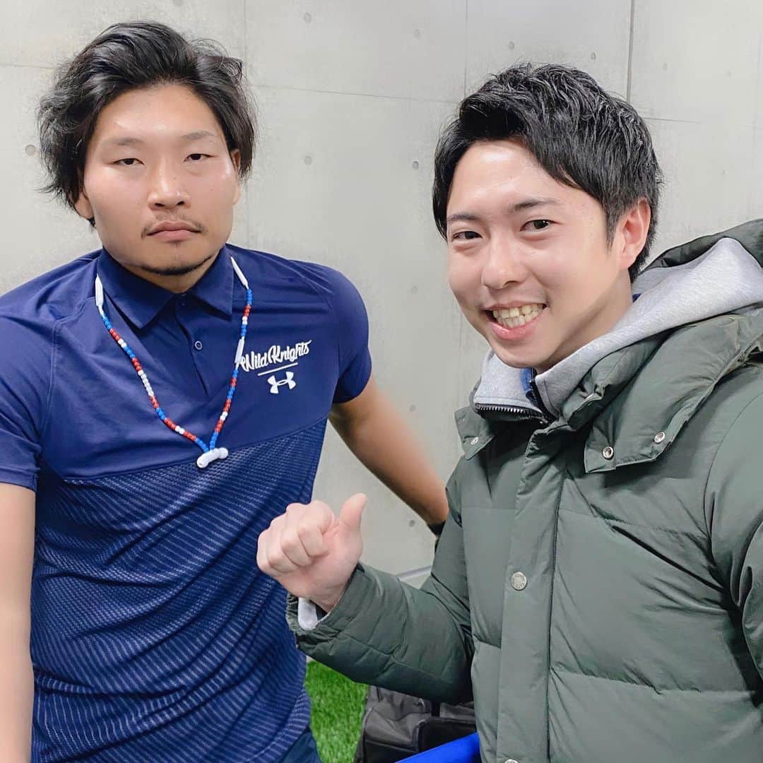 のインスタグラム：「【ラグビートップリーグ開幕戦を取材！】 昨日、2020年のラグビートップリーグが開幕しました！ 新潟市出身の稲垣啓太選手が所属するパナソニックは、開幕戦快勝！ 稲垣選手もスタメン出場、力強いタックルとスクラムで 勝利に貢献しました！ 埼玉・熊谷ラグビー場は1万7千人の大観衆！ 生で見るトップリーグの迫力は息をのみます。 今年も稲垣選手の活躍に期待です！  #稲垣啓太#パナソニックワイルドナイツ#ラグビー#日本代表 #トップリーグ#熊谷ラグビー場#UX#スーパーJにいがた」