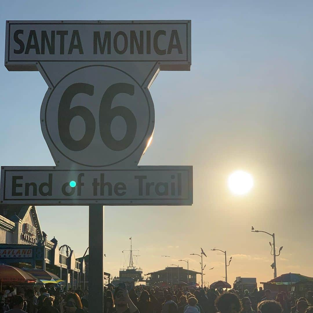 上田剛史さんのインスタグラム写真 - (上田剛史Instagram)「Santa Monica  beach 宗、ビビりすぎ笑笑」1月13日 12時32分 - tsuyoshi50