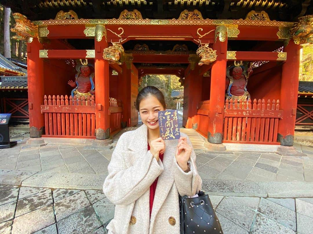 米山珠央さんのインスタグラム写真 - (米山珠央Instagram)「. 19個目⛩#日光山輪王寺 #大猷院  徳川三代将軍#家光公 の墓所。 318基の灯籠が印象的でした💡 #金閣 殿限定の御朱印かっこい〜 . . #栃木 #日光 #日光山 #徳川家光 #御朱印 #御朱印帳 #御朱印集め #御朱印ガール #御朱印女子 #神社 #神社巡り #神社好きな人と繋がりたい #寺社仏閣 #ユネスコ世界文化遺産 #世界遺産 #重要文化財 #たまごしゅいん」1月13日 12時56分 - tamao_17no1