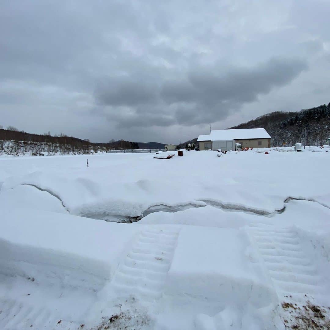 北海道放送「今日ドキッ!」さんのインスタグラム写真 - (北海道放送「今日ドキッ!」Instagram)「金城茉里奈です！  今日はロケで名寄に来ています〜✨ 今はロケ車で待機中😊  後ろでびっしり育っているのは 寒締めホウレン草〜！ 圧巻でございます。  札幌に比べると雪が多くて驚きましたが それでも今年はやはり少ないんですって。  来週火曜放送予定の 産地でキッチンをお楽しみに♡ . . ※すみません、一回間違って消しちゃったので二回目の投稿です. . . .  #ＨＢＣアナウンサー　#金城茉里奈　#大澄かほる先生　#かんだファーム　#神田さん　#寒締めホウレン草　#これから料理　#わくわく　#今日ドキッ　#産地でキッチン」1月13日 13時25分 - hbc_kyodoki