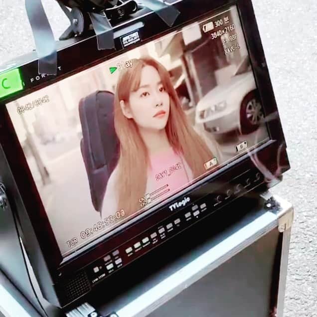 ユナのインスタグラム：「_첫 촬영.♥️ #웹드라마#빅픽처하우스#남가영#3월방송예정🎁」