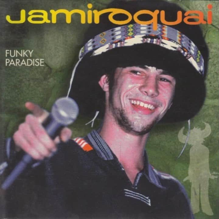 荒井 結生 Yuki Araiのインスタグラム：「「Blow Your Mind」Jamiroquai（1994）Live in Amsterdam ﻿ ﻿ Blow Your Mind第3弾。﻿ イントロがくそ長いアレンジ。﻿ (本当は2分弱ある)﻿ 火照るような会場の熱気にあてられて、ジワジワジワジワとグルーヴが最高潮に達する様は圧巻。﻿ Mike Smithのサックスが爆発。﻿ ﻿ このイントロのアレンジはこのライブでしか確認できていない為、かなりレアな音源です。※荒井調べ﻿ ﻿ ぜひ自分で調べていただいて、最初から最後まで聴いてほしいです。﻿ ちなみにでかいギターの音は94年を境に小さくなります。﻿ めでたし？」