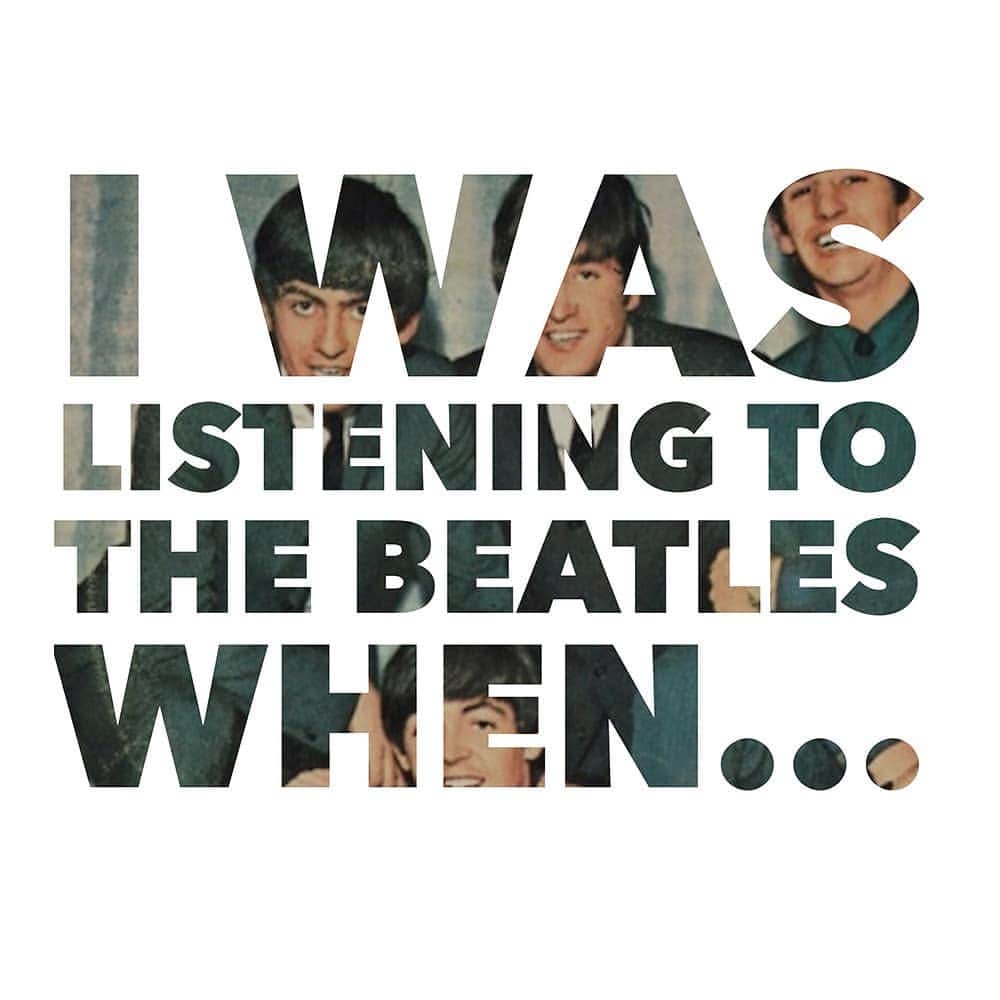 The Beatlesさんのインスタグラム写真 - (The BeatlesInstagram)「I was listening to The Beatles when...」1月14日 0時03分 - thebeatles