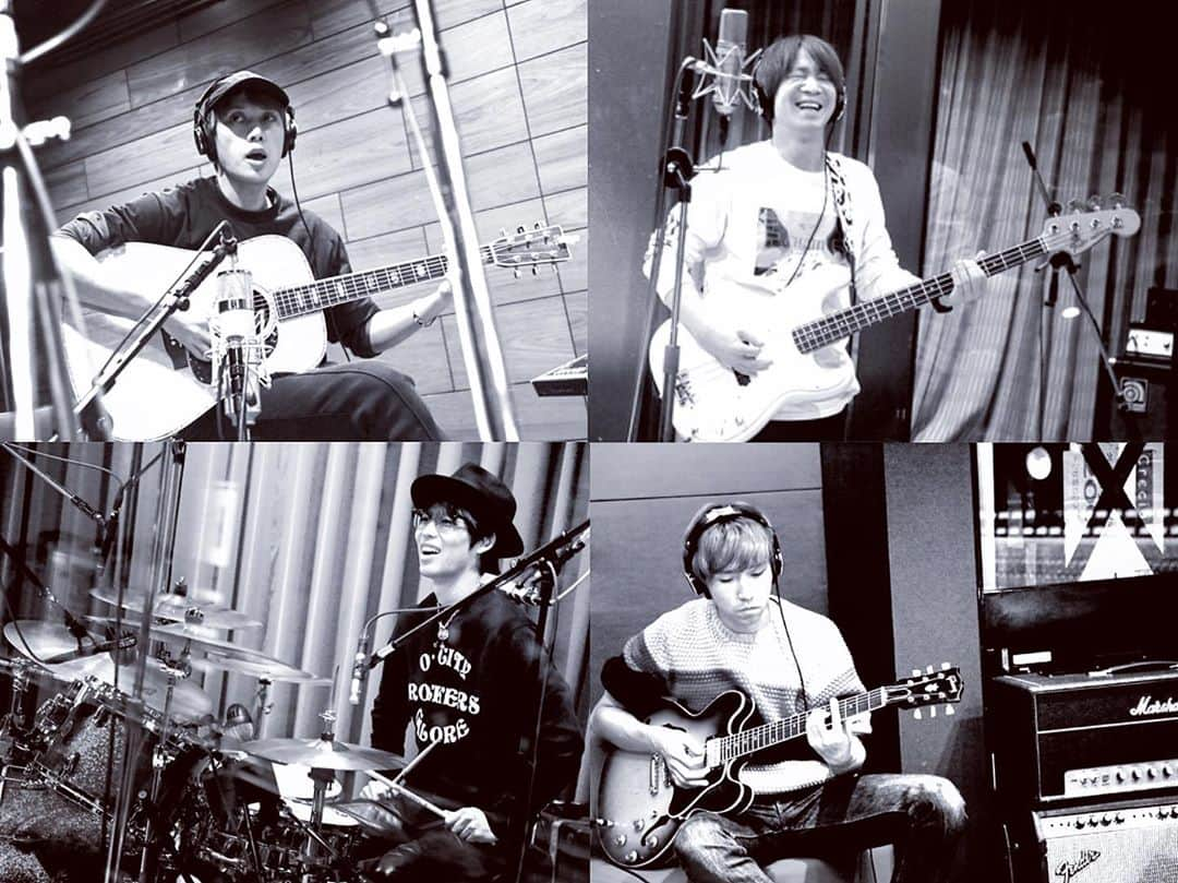 go!go!vanillasさんのインスタグラム写真 - (go!go!vanillasInstagram)「NEW RECORDING STARTED!!」1月14日 0時08分 - go_go_vanillas_official