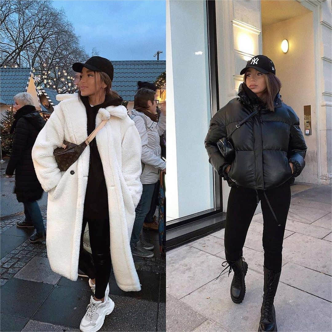 Angel™さんのインスタグラム写真 - (Angel™Instagram)「Left or Right??? Credit @itslibes #americanstyle #winterfashion #winteroutfits #onlineshopping #coats❤️ #asaqueen」1月13日 17時12分 - americanstyle