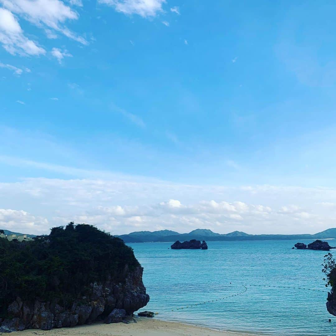 桜花由美さんのインスタグラム写真 - (桜花由美Instagram)「沖縄の海ー！  綺麗だー！  波の音聞いてるだけで、癒される。  #wavepro ‬ ‪#女子プロレスラー ‬ ‪#プロレス ‬ ‪#プロレスラー ‬ ‪#女子プロレス‬ ‪#prowrestling‬ ‪#プロレスリングwave‬ #波ヲタ全員集合  #桜花由美 #波ヲタ #ozアカデミー  #正危軍  #正危軍最高 #沖縄 #那覇 #名護  #名護市 #名護市屋内運動場 #海 #沖縄海」1月13日 17時33分 - ohkayumi