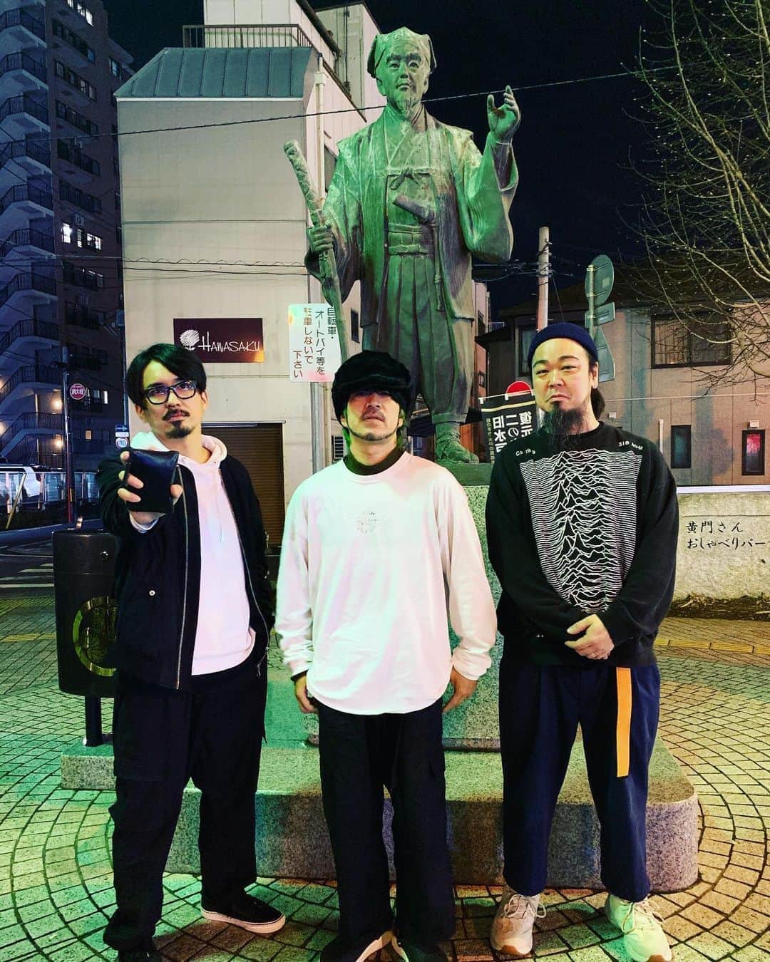 安野勇太のインスタグラム：「本日は水戸ライトハウスにてETERNAL PROGRESS TOURです！今日も市川さん達とストンピンにお世話になります！当日券も出せたら出すみたいなので是非！黄門様御一行感出てるかわかりませんがよろしくお願いしますね。ﾌﾙｶﾜは今日も元気です。#HAWAIIAN6」