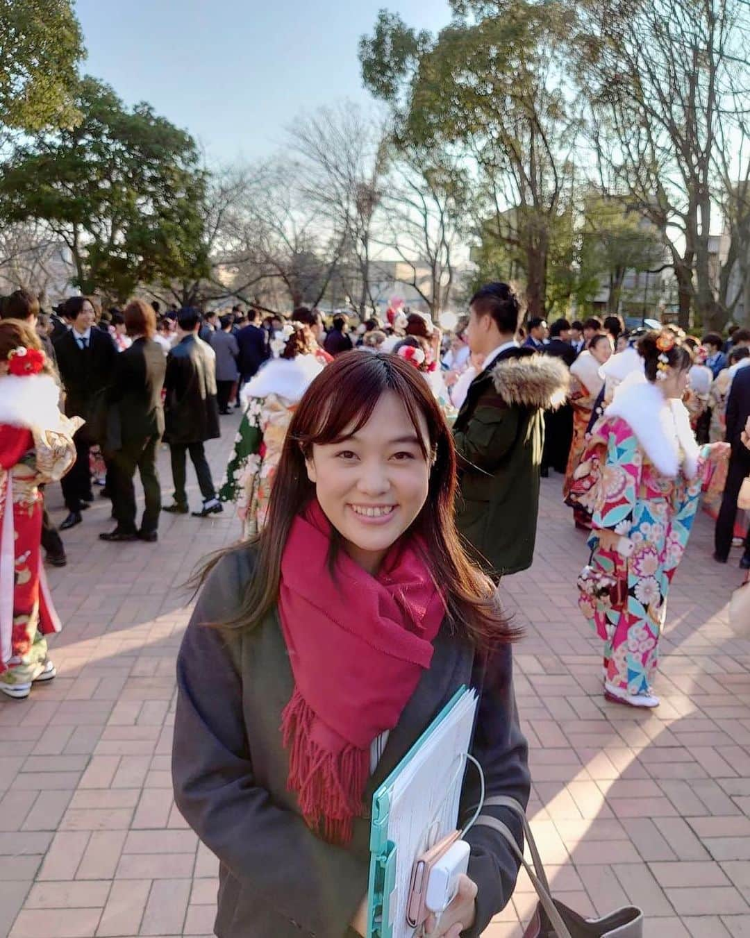 西村志野さんのインスタグラム写真 - (西村志野Instagram)「＊ 新成人のみなさん、保護者のみなさん、 おめでとうございます🌸 ＊ きょうは川崎市の 成人の日を祝うつどいに集まった みなさんにお話を伺いました✨ ＊ 私も晴れやかな気持ちになりましたよー(*^^*)❤️ ＊ 地元の成人式で タイムカプセルを開けたのが懐かしい☺️ ＊ #成人の日 #成人式 #川崎市 #新成人  #おめでとうございます✨  #とどろきアリーナ #文化放送 #中継」1月13日 18時12分 - shinonishimura_