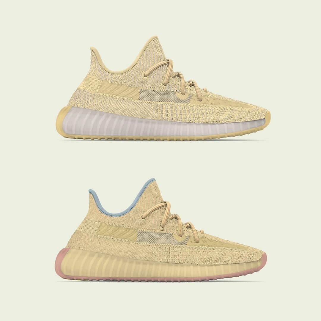 HYPEBEASTさんのインスタグラム写真 - (HYPEBEASTInstagram)「@hypebeastkicks: The @adidas YEEZY BOOST 350 V2 is expected to arrive in “Flax” and “Linen” colorways this Spring. The “Flax” colorway opts for a tonal tooling with light brown Primeknit upper, matching sockliner and outsole, a light grey BOOST encapsulated midsole and a light brown rubber outsole. While the “Linen” look features a light brown Primeknit upper, a blue-grey sockliner, a matching BOOST encapsulated midsole and a gum rubber outsole. Stay tuned for official notes on both. ⁠ Photo: @yeezymafia」1月13日 20時10分 - hypebeast