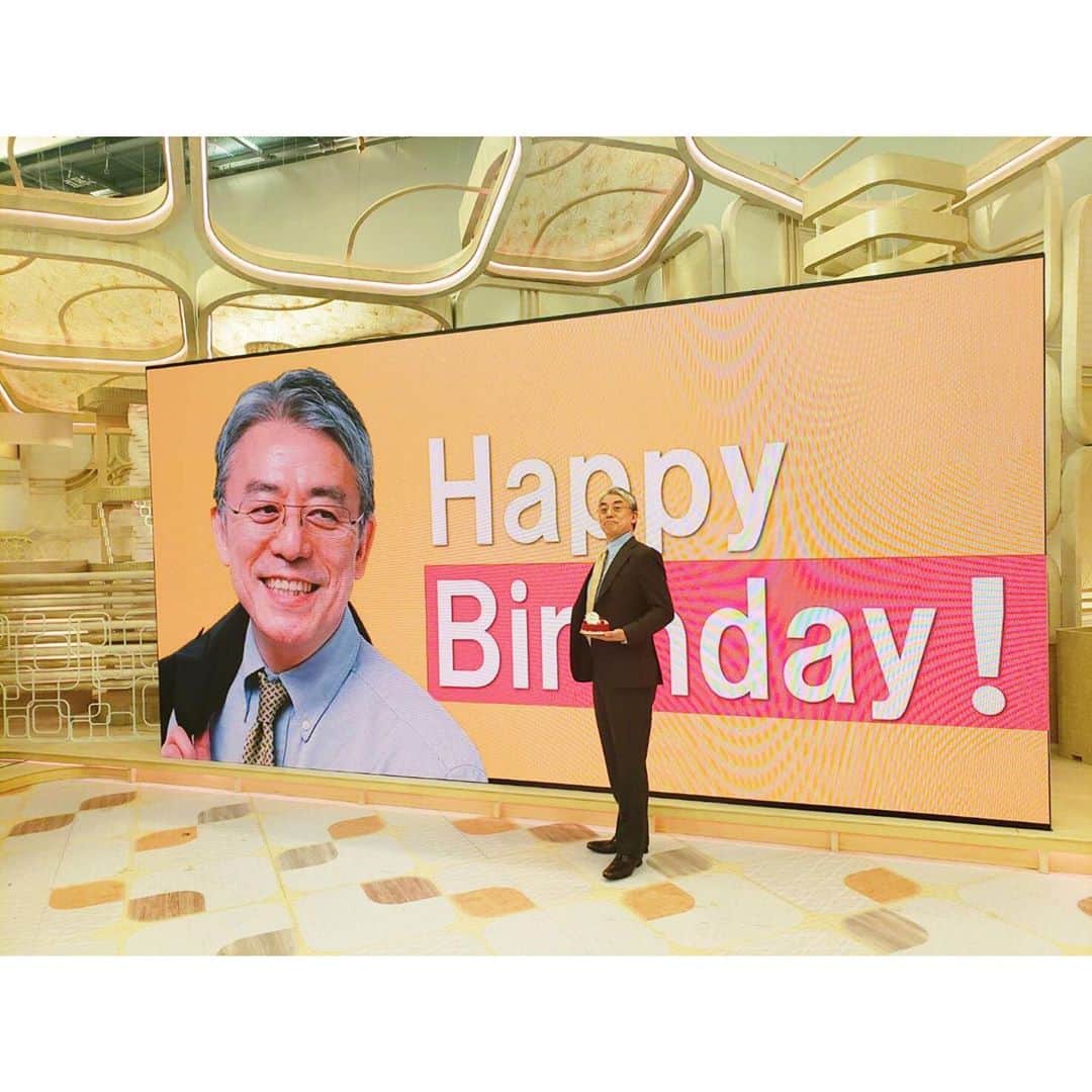 木村拓也さんのインスタグラム写真 - (木村拓也Instagram)「風間さん Happy birthday!誕生日🎂🎉👏 #風間キャスター #it!」1月13日 20時30分 - takuya.kimura0801