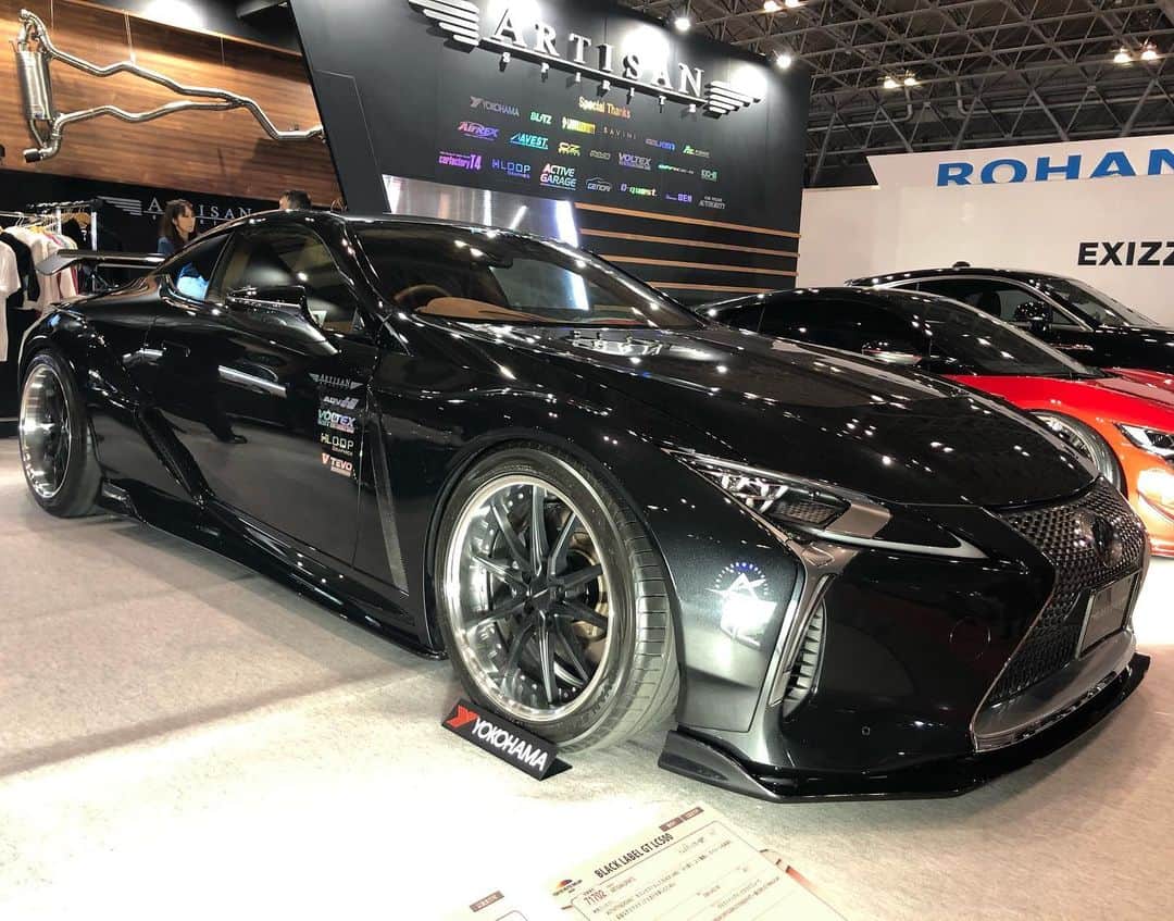 のインスタグラム：「lexus LC500/500h Artisanspirits/// blacklabel GT www.artisanspirits.co.jp #artisanspirits #artisan #asms #as #lexus #lexuslc #lexuslc500 #lexuslc500h #blacklabelgt #japan #jp #ravspecjdm #evasivemotorsports #butlertire #jworksunlimited #premierautowerkz #suvproject #kanooperformance #car_life_staff #トラウム #車庫小舗 #nigeljdmparts #ozracing #yokohamatire #advanced_auto_performance  #otto.auto.service #mr__lexus #jackspna」