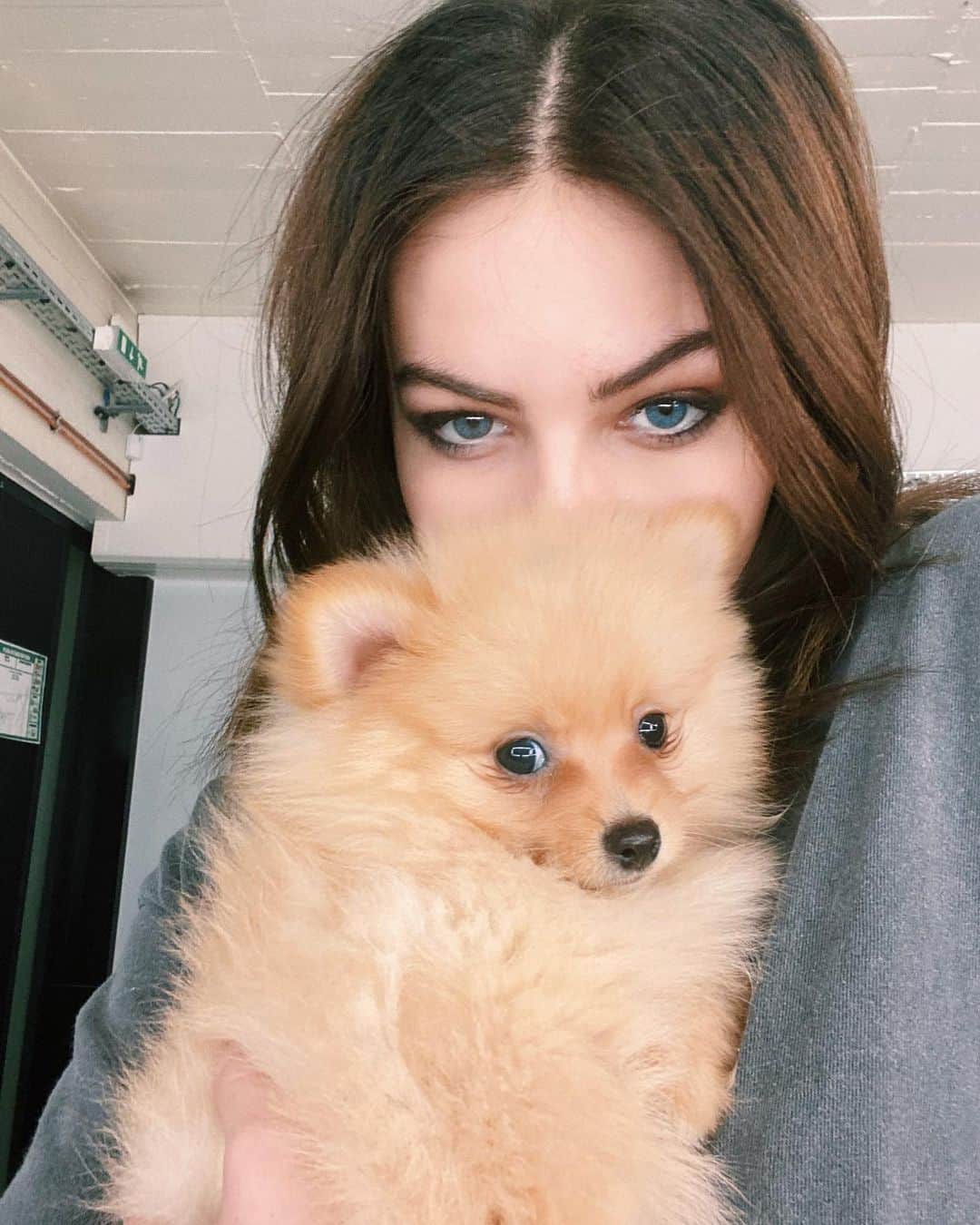 ティラーヌ・ブロンドーのインスタグラム：「❤️ my kid」