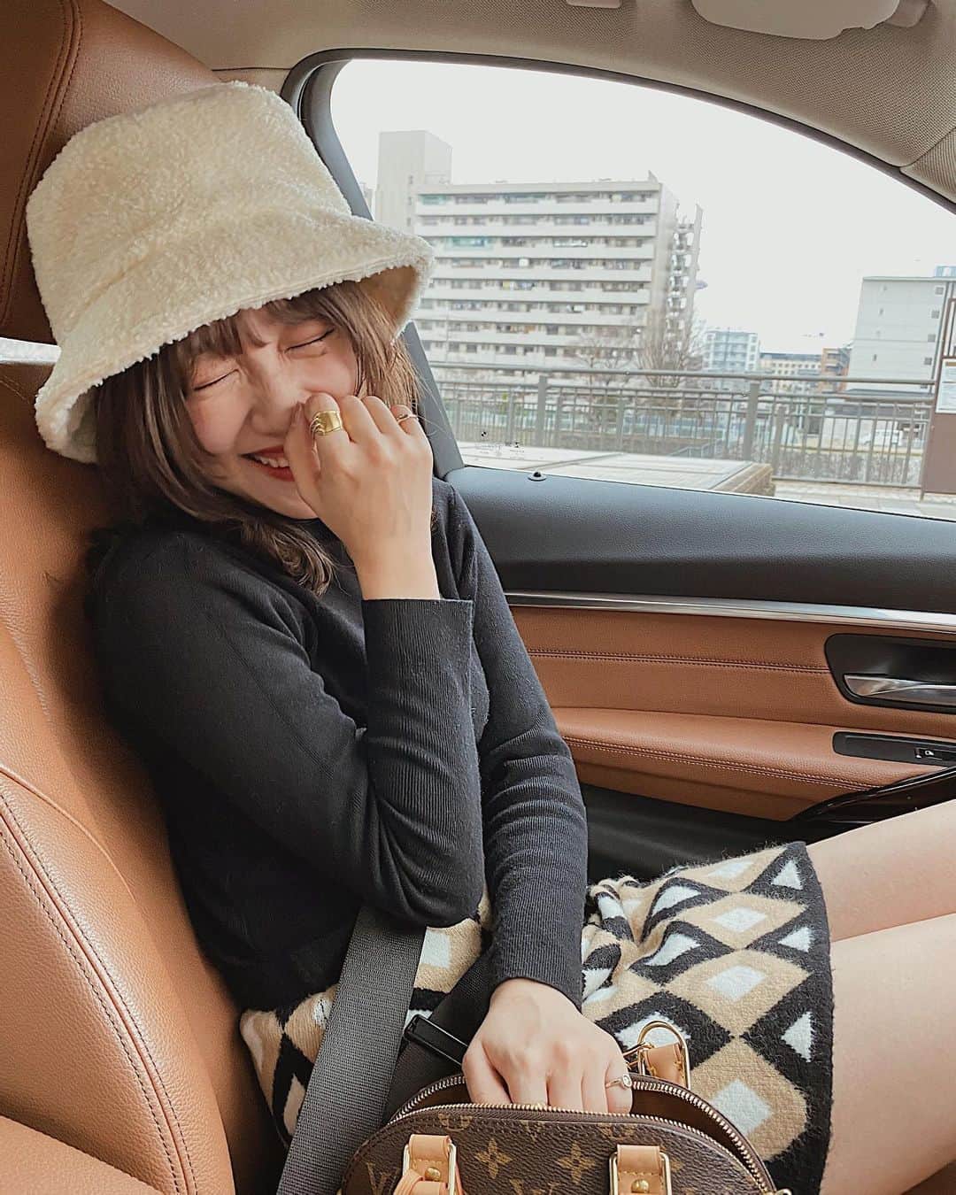 前田希美（まえのん）さんのインスタグラム写真 - (前田希美（まえのん）Instagram)「彼女とドライブデートなう。的なやつ(？) #京都 #kyoto #drive #ドライブ」1月13日 21時24分 - maeda_nozomi