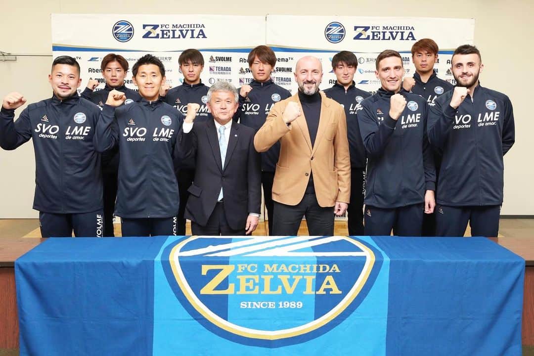 のインスタグラム：「FC町田ゼルビアの勝利の為に頑張ります💪 #町田ゼルビア #新加入記者会見 #プロ17年目スタート #気持ちは20歳 #新成人おめでとう #昭和生まれもまだまだ頑張ろ」