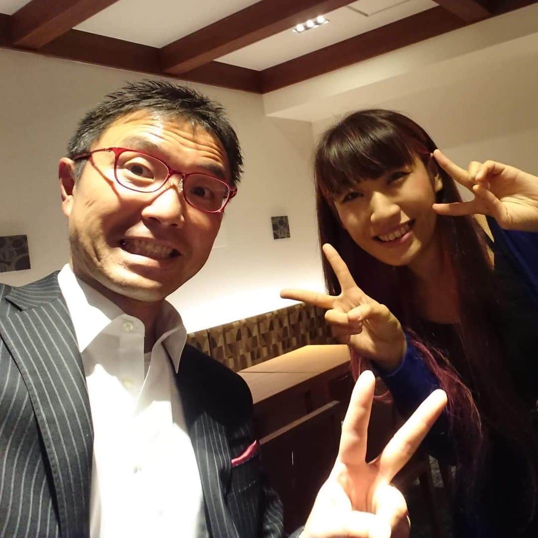 のインスタグラム：「本日は北越谷で去年出演させていただいた企業様から嬉しい限りのリピートオファー！ ご覧いただいた皆様、ありがとうございました。 全国各地で大活躍のナナオさんとご一緒でした。感謝。」