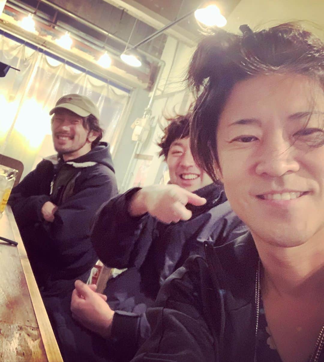 染谷俊のインスタグラム：「細かいことは、あとでねー みんなが来てくれて、ホントに 楽しかったぁー  #ぶらりふたり放浪記 #染谷俊 #西広ショータ」