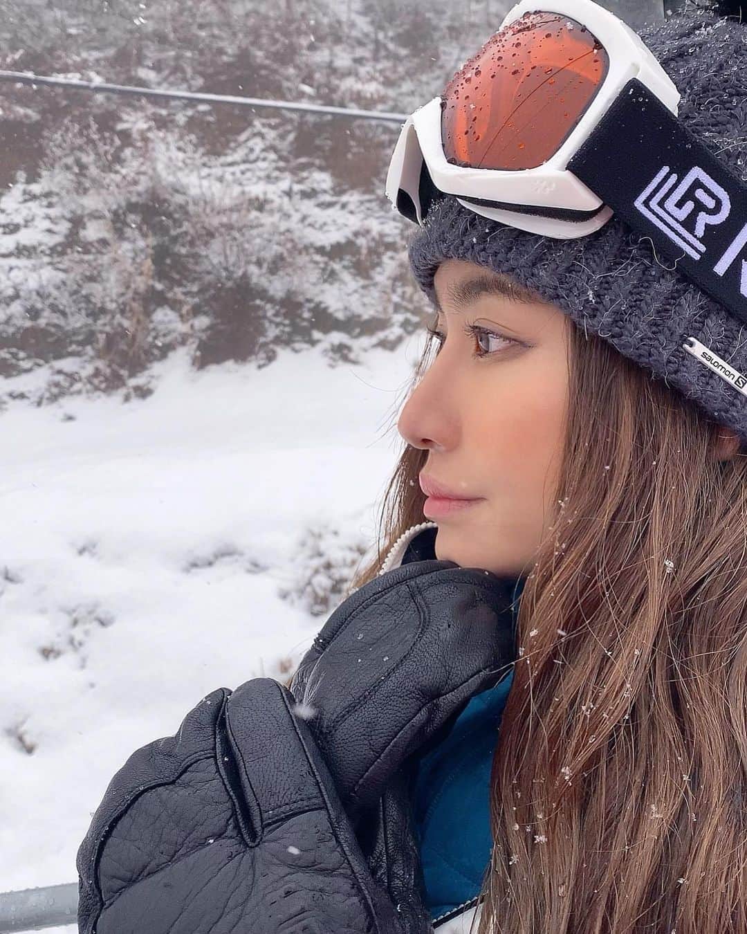 南美沙さんのインスタグラム写真 - (南美沙Instagram)「今年、初雪山☃️.❤︎」1月14日 9時24分 - miee.misa