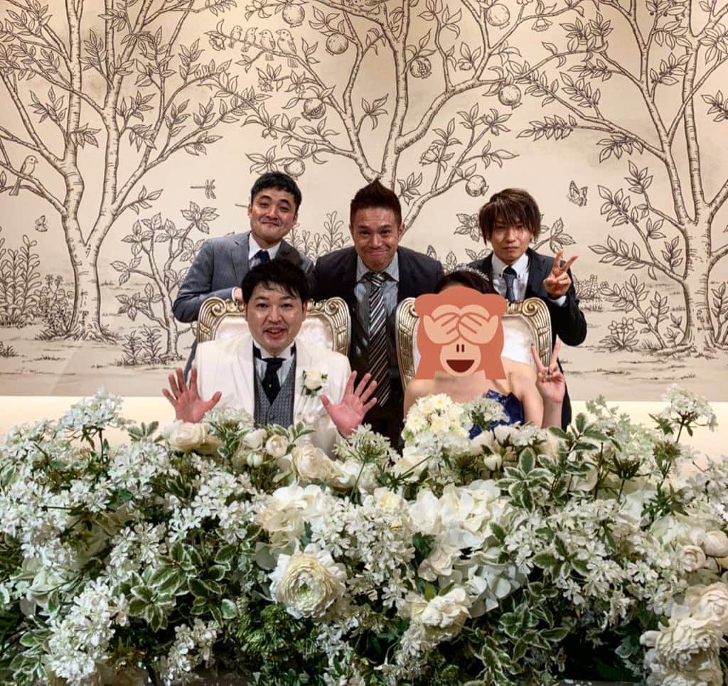 青木泰寛のインスタグラム：「とても嬉しかったです ご結婚おめでとうございます㊗️ #happywedding  #星野卓也」