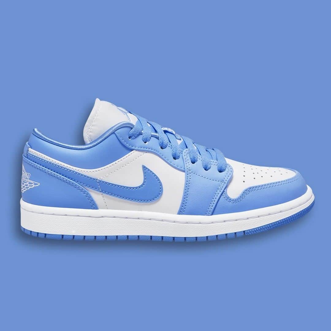 Sneaker Newsさんのインスタグラム写真 - (Sneaker NewsInstagram)「UNC Blue will soon make an appearance on the Air Jordan 1 Low. These are clean, but we'd love to see another release of the High! For more details, hit the link in our bio.」1月14日 7時00分 - sneakernews