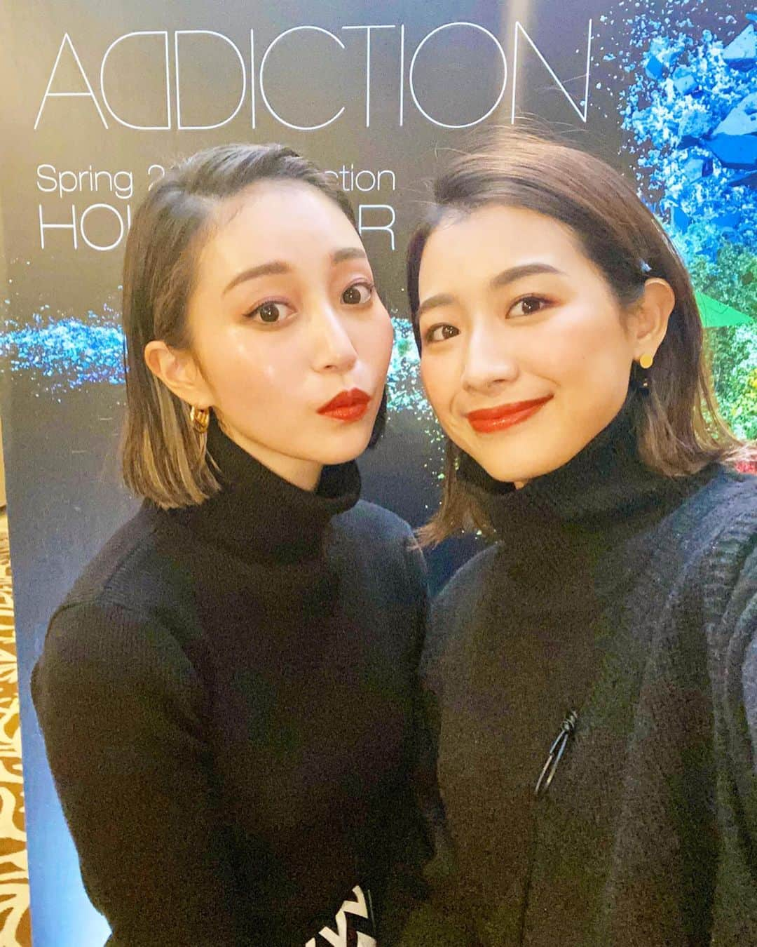 梅谷安里さんのインスタグラム写真 - (梅谷安里Instagram)「@addictionbeauty_official  SPRING 2020 Collection イベントへ行ってきました🌈 ADDICTIONのクリエイティブディレクターKANAKOさんのスペシャルトークと、メイクアップレッスン💄 普段なかなか手に取る事のないカラーがたくさんで、でも実際に試してみると、程よい発色で今してるメイクにプラスするだけで、新鮮すぎるメイクに変身！！！ びっくりしたのは緑のリップ💄 いつものリップの上から重ねつけすると、より深みのある茶色系に変わったの！！！ 欲しいものがありすぎたので 今度ゆっくりお買い物見に行こうと思います🥺💋 #ADDICTIONBEAUTY #ADDICTIONSPRING2020 #アディクション#コスメ」1月14日 18時14分 - anriworld