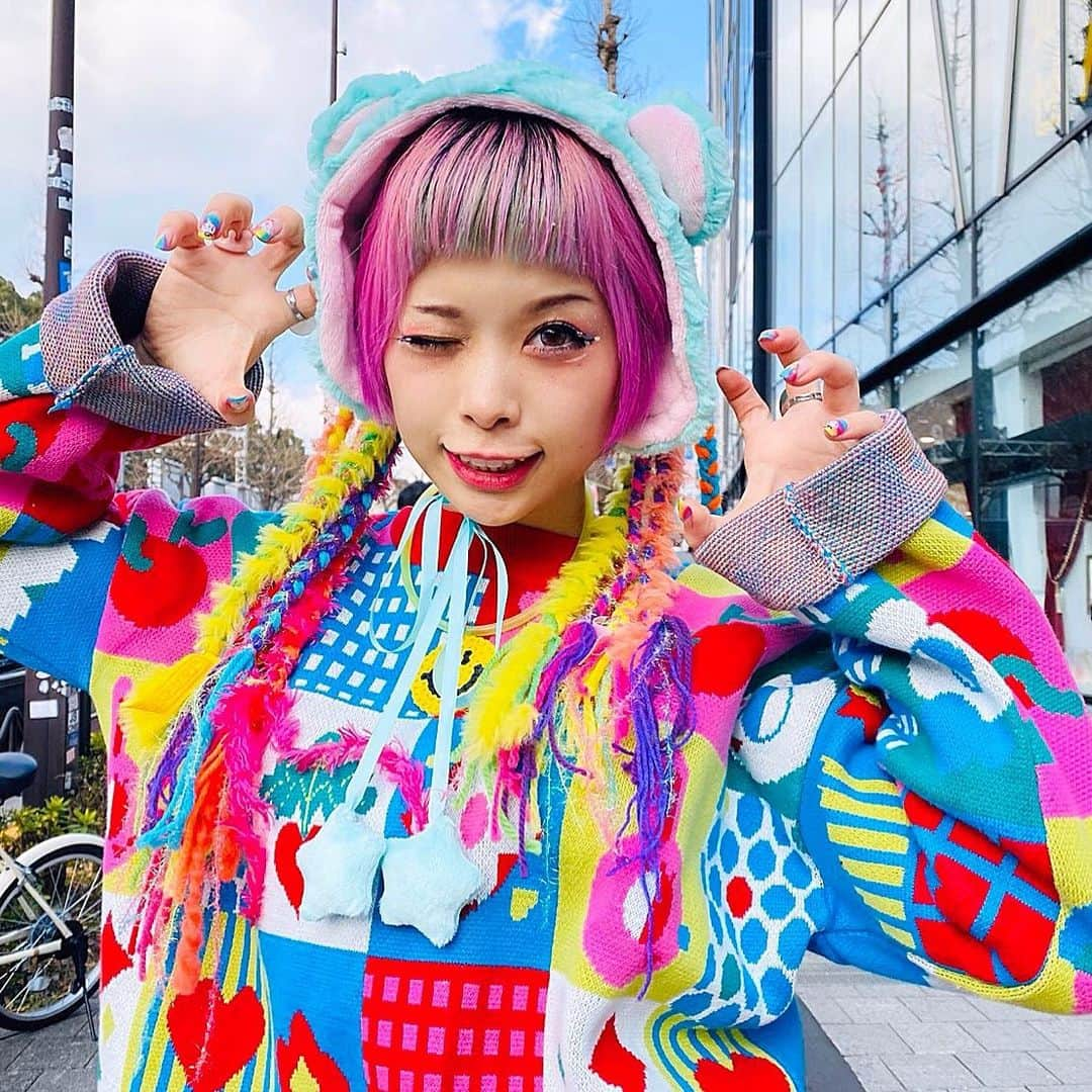 紅林大空さんのインスタグラム写真 - (紅林大空Instagram)「🌈💕🧸 I had a filling today! #harajuku #harajukufashion #kawaiifashion #oipro #colorfulfashion」1月14日 18時42分 - kurebayashiii