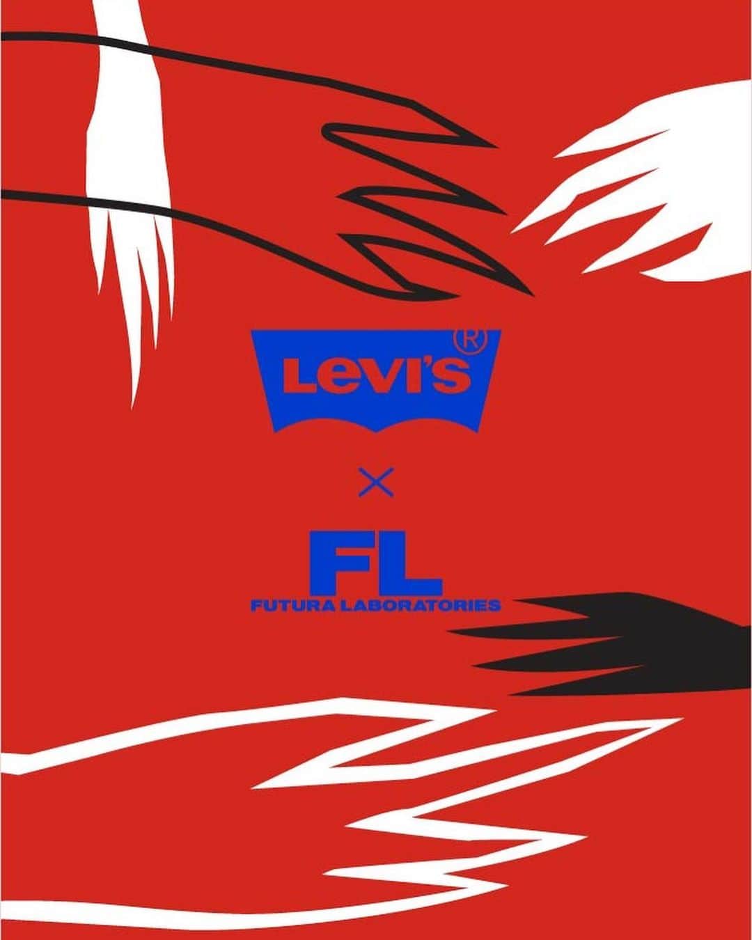 Levi's Japanさんのインスタグラム写真 - (Levi's JapanInstagram)「LEVI'S® x FUTURA LABORATORIES 1月17日（金）発売 . フューチュラ(FUTURA)は、ニューヨークのストリートを拠点に70年代から活動を開始し、グラフィティアートシーンを代表するアーティストであり、自身の創作中にリーバイス®トラッカージャケットを愛用していることで知られています。 . 今回のコラボレーションは、2000年代前半に続き２回目で、フューチュラ(Futura)を象徴する“Pointman（ポイントマン）”のグラフィックを、リーバイス®の定番アイテムであるトラッカージャケット、501®、Tシャツの３型に落とし込んだカプセルコレクションです。圧倒的なインパクトを与えるグラフィックは、本コラボレーションのために書き下ろしたもの。日本では、リーバイス® 原宿フラッグシップストアのみの限定発売です。 . トラッカージャケット ￥32,000（税抜） 501® ￥28,000（税抜） Tシャツ ￥7,000（税抜） . @futuralaboratories #futura #フューチュラ #Levis #リーバイス #コラボ #限定」1月14日 19時01分 - levis_japan