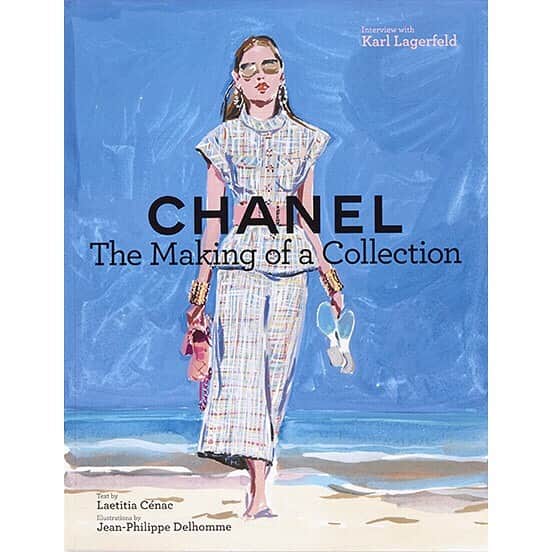 Fashion Headlineのインスタグラム：「【ART&CULTURE】 毎週更新中〰 ブックショップShelf(@shelf_bookshop )がレコメンドする一冊。フランスを拠点に活躍するジャン=フィリップ・デロームがシャネルのメゾンの一年間をイラストで描いたルポタージュ風ヴィジュアルブック。  @fashionheadlinejpn サイトで公開中✒︎ . @abramsbooks  #shelf #art #fashion #design #jeanphillipedelhomme #chanel #chanelbag #illustration #chanelthemakingofacollection  #ジャンフィリップデローム #シャネル」
